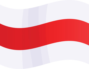 Wind belarus flag icon cartoon vector. Chart global. Crisis trade shape