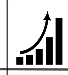  Graph Icon. Replaceable vector design.

Keywords language: English