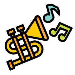 Brass Instruments Icon