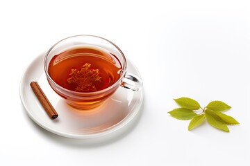 cup of tea with mint
