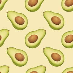 Nice and warm avocado pattern for any purpose