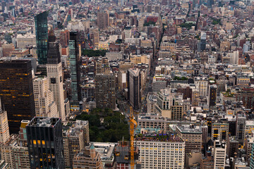 Urban Majesty: A Bird's-Eye Glimpse of New York City Streets