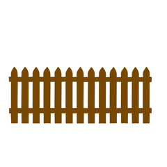vintage wooden fence  vector