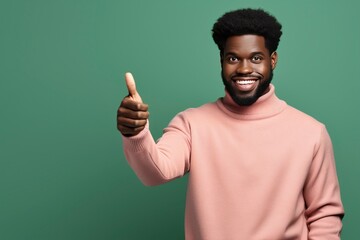 Naklejka premium person with hands up with generative ai
