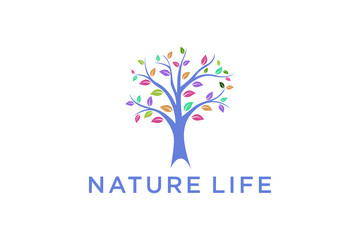 Logo illustration of the tree of life, a symbol of charity and caring humanity.