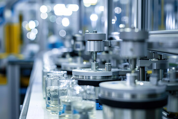 Manufacturing process or the assembly line of medical devices