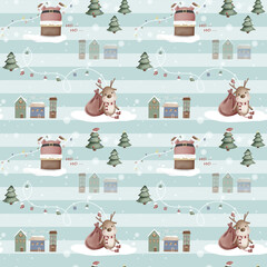Christmas Seamless Pattern