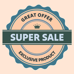 Label and sticker sale 