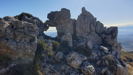 La Tiñosa stone formation 