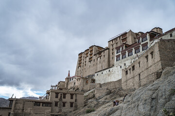 Fototapeta premium Leh Palace and monastery, Ladakh, India, Tibetan Buddhism, Little Tibet