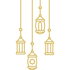 Obraz premium Islamic Lantern Decoration