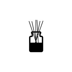 Aroma sticks diffuser icon isolated on white background  