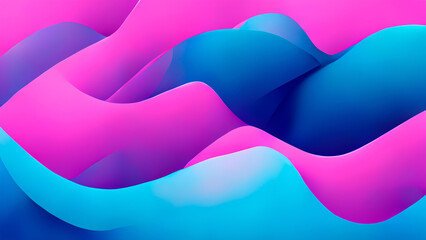 abstract background of colorful waves