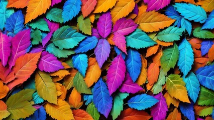 Fototapeta na wymiar colorful feathers background
