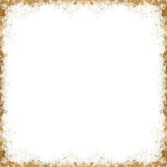 Simple Square photo or picture frame or border transparent background 