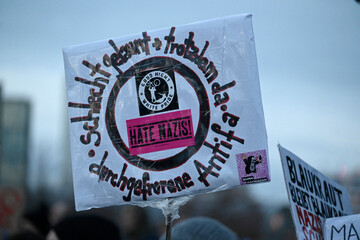 Demokratie verteidigen – Demonstration am 21.1.2024 in Berlin