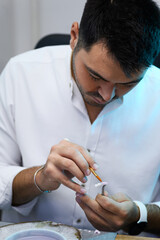 Precision in Porcelain: Dentin Application in Prosthetics Lab