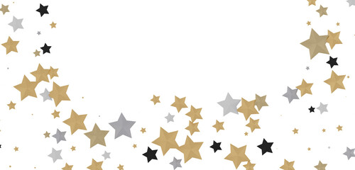 XMAS Stars - golden stars -