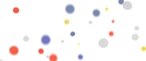  Multicolored confetti on white