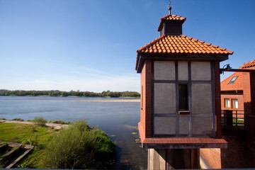 Nadwiślańskie bulwary w Grudziądzu, Poland - obrazy, fototapety, plakaty