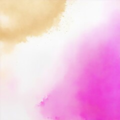 Modern gold and Pink textured watercolor art abstract background