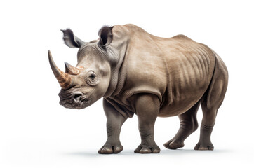 Obraz premium isolated rhino animal concept