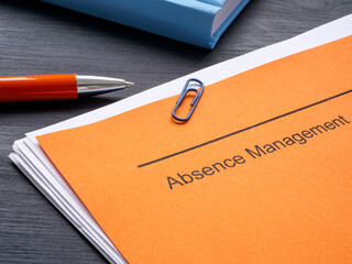 Documents about absence management and notepad.