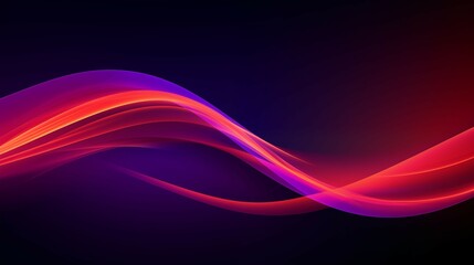 Naklejka premium Ethereal Waveform Design