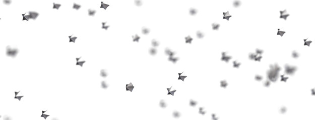 Enchanted Galaxy: Experience the Splendor of a 3D Gold Stars Shower