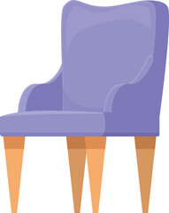 Soft armchair icon cartoon vector. Disaster crack. Leather clean dirty