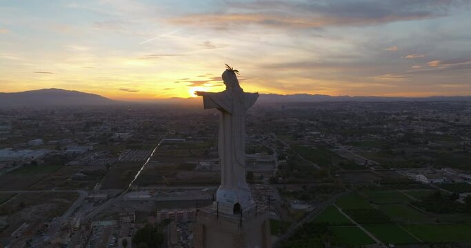 The Monteagudo Christ, located in Murcia, Spain