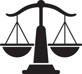 Law Balance Scales Icon