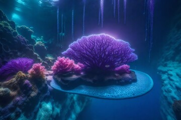 Eerie underwater phenomena in an alien world