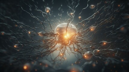 Molecular processes in synapses under a microscope.