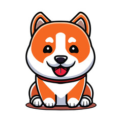 Akita graphic vector EPS