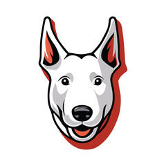 Bull�Terrier graphic vector EPS