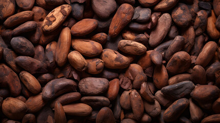 cocoa beans texture background