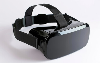 VR glasses on white background.
