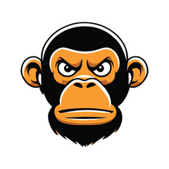Fototapeta premium Ape graphic vector EPS
