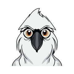 Cockatoo graphic vector EPS