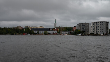 Obraz premium view of the city