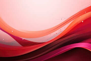 Fototapeta premium Abstract pink wave background. abstract background Awareness with pink ribbon for Birth Parents, Breast Cancer, Nursing Mothers