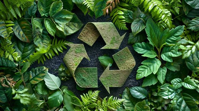 Sustainable Living, Images showcasing eco-friendly practices, such as recycling or using renewable energy
