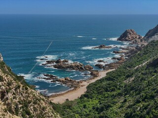 view of the coast of the sea