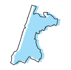 tel aviv map, tel aviv vector, tel aviv outline, tel aviv