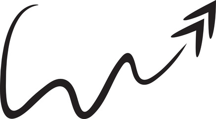 Doodle Arrow Illustration
