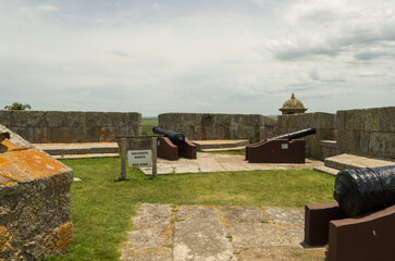 Fortaleza Santa Tereza is a military fortification located at the northern coast of Uruguay close to the border of Brazil, South America - 715801847