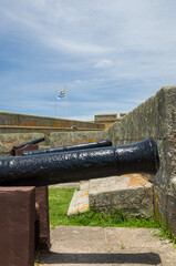 Fortaleza Santa Tereza is a military fortification located at the northern coast of Uruguay close to the border of Brazil, South America - 715801863