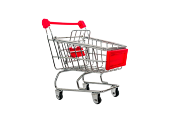 shopping cart isolated