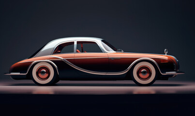 Fototapeta premium CLASSIC FUTURISTIC CARS